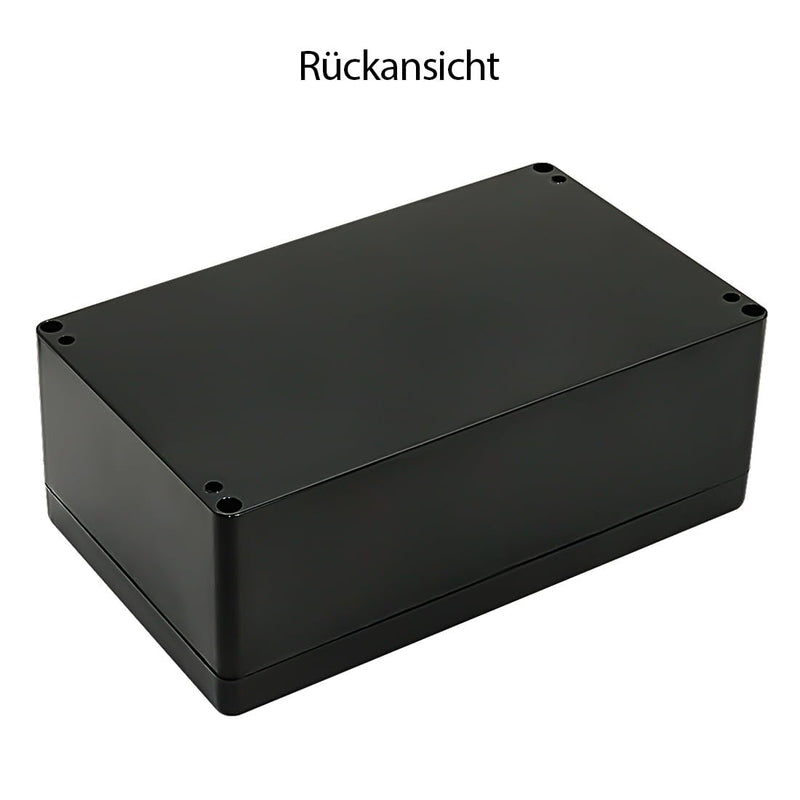 LeMotech Project Box ABS Plastic IP65 Waterproof Dustproof Electrical Junction Box Outer Housing for Electronics Black 7.87 x 4.72 x 2.95 inches (200 x 120 x 75 mm) 200x120x75mm(1 Stück)