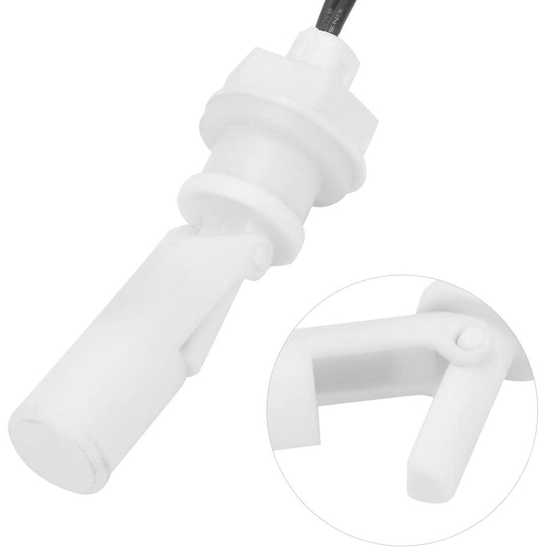 [Australia - AusPower] - Water Level Sensor, 2pcs Side Mount Tanks Horizontal Liquid Float Switch DC 110V for Aquariums Fish Tank Hydroponics Pool 