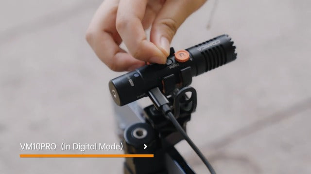 COMICA VM10 PRO Universal Video Microphone - Adjustable Gain, USB C Digital Output, Monitoring - Shotgun Mic for Camera, Smartphone, Tablet, PC - Ideal for Vlogging, Live Streaming, and Recording