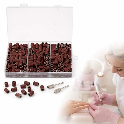 Pack of 240 Sanding Sleeves, Sanding Cylinders, Sanding Attachments with 80 120 180 Grit Made of Sturdy Material, Compatible with Rotary Tools, 2 Pieces Sanding Drum, for Sanding and Working Surfaces