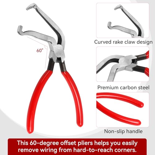 Car Plug Remover Set, 3-Piece Car Connector Separator Set, Universal for Car Repair, Gentle and Quick Disconnection of Electrical Connections, for Car Repair