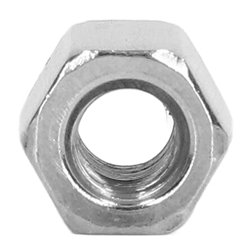 Tissting 20-piece M6 hex coupling nuts in 304 stainless steel for threaded connection