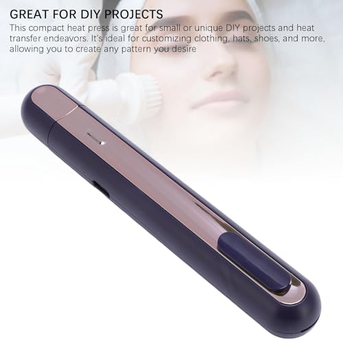 Mini Bag Sealer, Food Bag Heat Sealer Mini Heat Press Pen for Plastic Bags, for Small Projects and Heat Transfer Endeavors