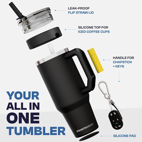 Frost Buddy Thicc Buddy 40oz Tumbler - Stainless Steel (Emerald Elegance) Emerald Elegance 40 Ounces