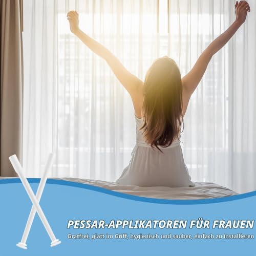 Pack of 30 Disposable Vaginal Cream Applicators for Approx. 1cm Capsules | Hygienic syringe for Vagisan lactic acid suppositories, hygienic thread applicators for most suppositories