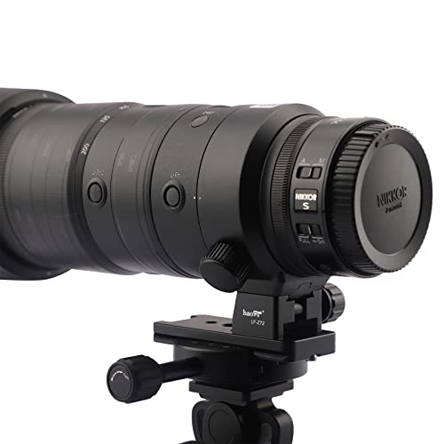 Haoge Lens Replacement Foot for Nikon NIKKOR Z 100-400mm f/4.5-5.6 VR S Z 400mm F4.5 VR S Z 70-200mm f/2.8 VR S,Z 600mm f/6.3 VR S Lens Built-in Arca Type Quick Release Plate