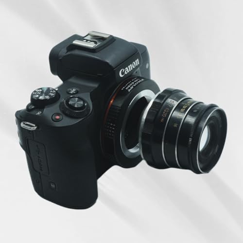 PHOLSY Lens Mount Adapter Compatible with M39 LTM Lens to Canon EF-M Camera Leica 39mm to EOS M
