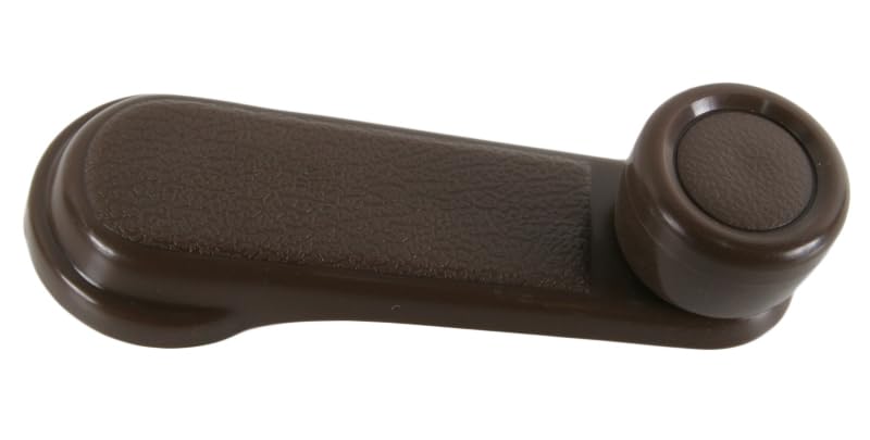 [Australia - AusPower] - TRQ Window Crank Handle Brown Pair Set Compatible with 1985-1993 Nissan 720/1985-1993 Nissan D21 Hardbody Pickup 