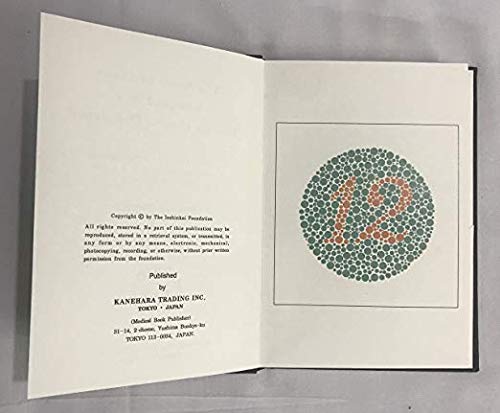 [Australia - AusPower] - Ishihara's Book 14 Plates Concise Edition with User Manual. 