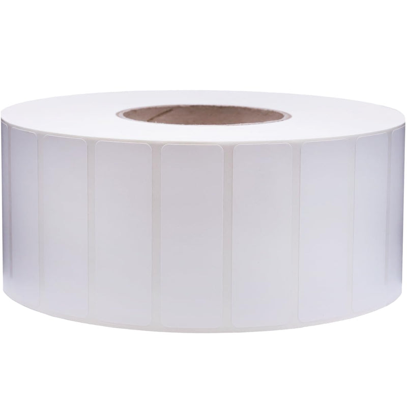 3 x 1 Direct Thermal Perforated White Labels, 3″ Inch Core, 5500 Count - Label Paper for Thermal Printer Labels, Permanent Adhesive, Suitable for Various Industries