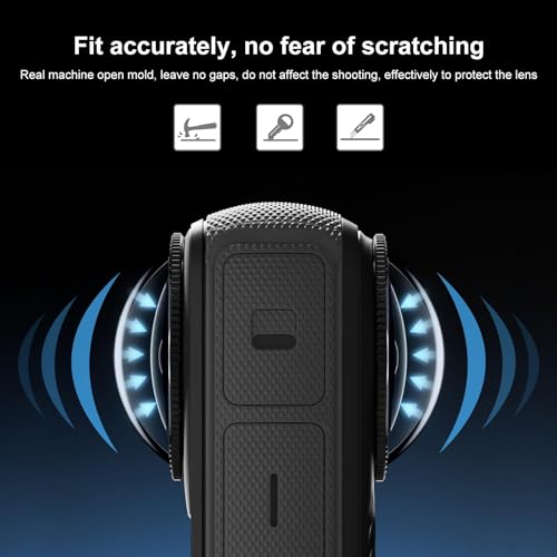 PULUZ Rotating Premium Lens Guard for Insta360 X4, Optical Glass Protector For Insta360 X4-Premium lens Guard