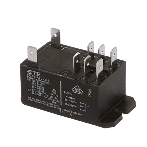 [Australia - AusPower] - TE CONNECTIVITY / POTTER & BRUMFIELD T92P11A22-240 POWER RELAY, DPDT, 240VAC, 30A, PANEL by TE CONNECTIVITY / POTTER & BRUMFIELD 