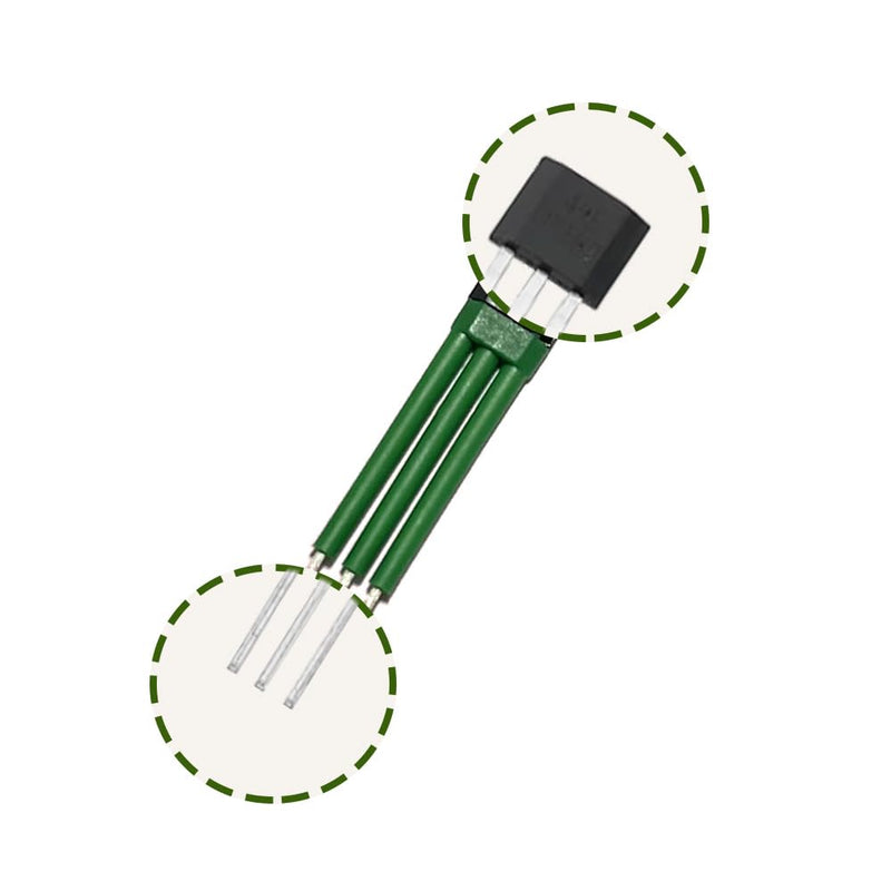[Australia - AusPower] - KOOBOOK 6Pcs 413F Hall Sensor Withstand High Temperatures E Bike Hall Sensor Electric Vehicles Motor Hall Element Circuit Board for Enhanced Motor Performance 