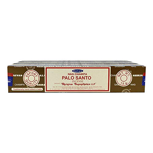 Satya Nag Champa Palo Santo Incense Sticks 15gmx3 Pack (45 GMS)