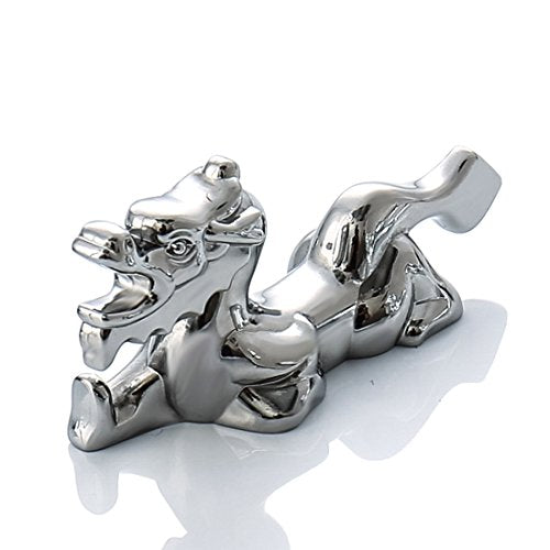 YOY Twelve Chinese Zodiac Signs Stainless Steel Chopsticks Rest or Dinner Spoon Stand Fork and Knife Holder Set of 12