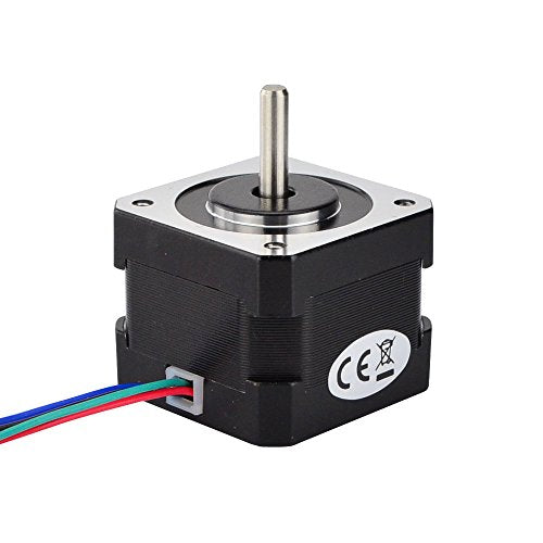 STEPPERONLINE Nema17 Stepper Motor 26 Ncm 1.8 deg with 1 m Cable and Connector 12 V 0.4 A for CNC 3D Printers and Robots