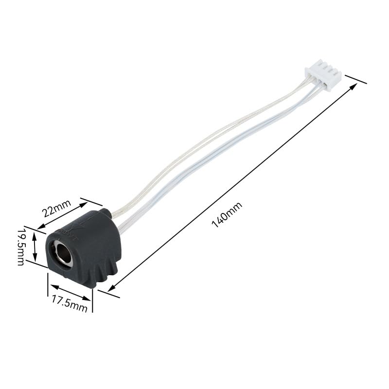 Hotend 24V 80W 140mm - Replacement Part for Anycubic Kobra 3 Max - High Performance Hotend for 3D Printer - Accessories for Precise & Fast Printing