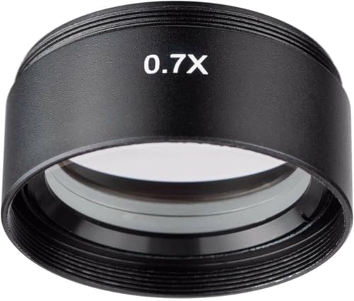 AmScope 0.7X Barlow Lens for SM Stereo Microscopes (48mm) SM07