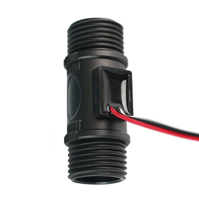 [Australia - AusPower] - FM-HL2402W 1.5L-40L/min Municipal Water Treatment Cooling Water Flow Farmland Drip Irrigation System Filling Machine Waterworks Large Hall Flow Meter Nylon 2PCS 