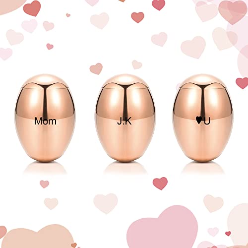 Jovivi Ashes Keepsake Urn Necklace Cremation Jewellery Women, Stainless Steel Memorial Hollow Butterfly and Flowers Teardrop Ash Hair Locket Pendant Chain,w/Funnel Kit