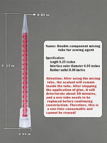 20 PCS Epoxy Mixing Nozzle, Barrel Mixing Nozzle