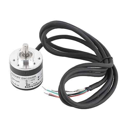 600P/R Rotary Encoder, Incremental Rotary Encoder Module, DC 5-24v 2 Phase, for Intelligent Control of Various Displacement Measurement
