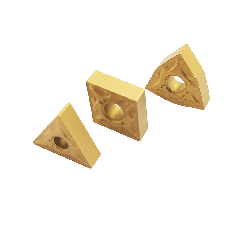 30PCS CNMG 431 + WNMG 431 + TNMG 331 CNC Lathe Indexable Solid Carbide Turning Insert Blade for Lathe Turning Tool Holder | ASZLBYM turning plates for turning tool turning steel with turning plate 30 Stück Gold