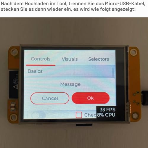 DIYmalls 2.8 Inch ESP32 Display ESP32-2432S028R Resistive Touch Screen 240 x 320 TFT LCD Module ESP-32 Development Board for Arduino IDE 2.8"