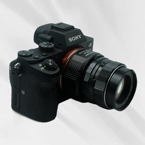 PHOLSY Lens Mount Adapter Manual Focus: Compatible with M42 Lens to Sony E (NEX) Camera Body M42 to Sony E