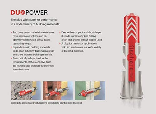 [Australia - AusPower] - fischer DuoPower Group (100, 5/16"x1-5/8") 5/16"x1-5/8" 100 