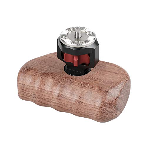 CAMVATE Wooden Handle Grip with Rosette Standard Accessory(Right Hand)