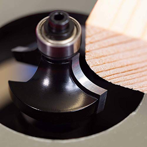 ENT 12-Piece DURACUT HM Milling Cutter Set in Shatterproof Plastic Cassette - Router Bit with Shaft 8 mm, 09012 12 Pieces