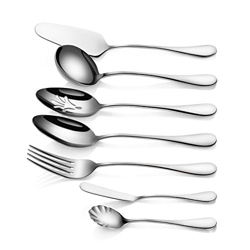Artaste 56433 Rain 18/10 Stainless Steel 7-Piece Hostess Set