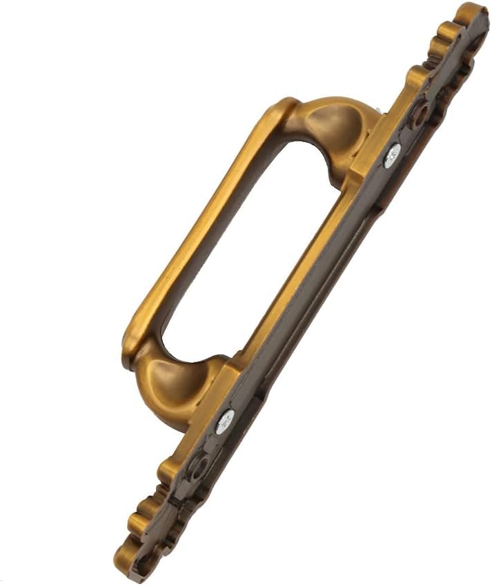 [Australia - AusPower] - European Style Barn Door Handle Antique Door Pull Handle Metal Sliding Door Handle for Cabinet Hardware Drawer Cupboard Accessory (2) 2 