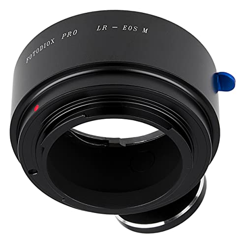 Fotodiox Pro Lens Mount Adapter - Leica R SLR Lenses (ROM, One-Cam, Two-Cam, and Three-Cam) to Canon EF-M Camera Body Adapter, fits EOS M Digital Mirrorless Camera