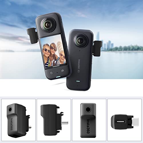 CYNOVA X3 Mic Adapter + X3 Lens Guards Screen Protector Set