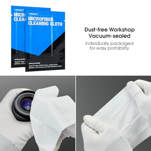 VSGO 4-in-1 Camera Cleaning Kit for Canon, Nikon, Sony DSLR Cameras