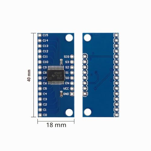 CD74HC4067 High Speed CMOS 16 Channel Digital Multiplexer (Pack of 8) | Analyzer, analog/digital, 2V-6V