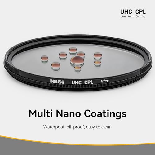 NiSi 52mm UHC CPL, Circular Polarizing Filter, Ultra-Hard Coating