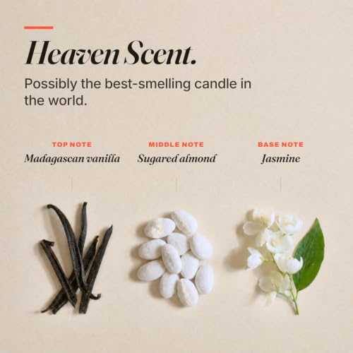 Gift for Christian - Luxury Soy Wax Candle - Vanilla, Jasmine, Sugared Almond - Makester