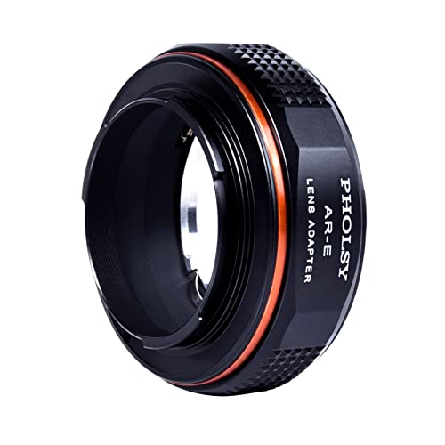 PHOLSY Lens Mount Adapter Compatible with Konica AR Lens and Sony E Camera Konica AR to Sony E