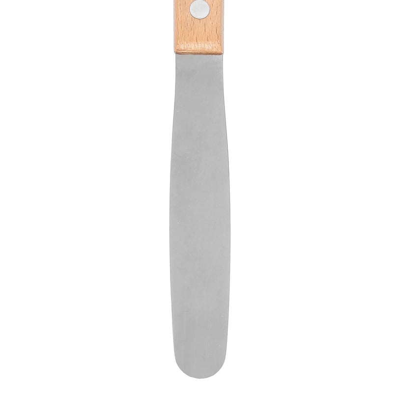 8 Inch Stainless Steel Mouth Toothbrushing Spatula for Dentist
