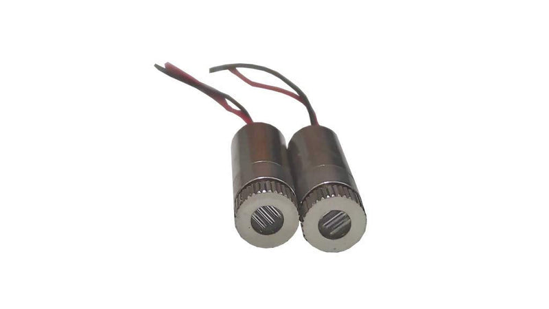 [Australia - AusPower] - Laser Diode Module 650nm 5mw Red Laser Diodes 2Pack (Laser Cross) Laser Cross 