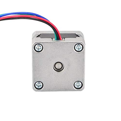 STEPPERONLINE Nema 14 Stepper Motor 1.8 deg 14Ncm 0.4A 4-lead 35x35x26mm for DIY 3D Printer Extruder