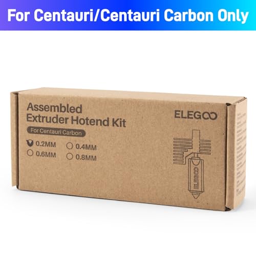 ELEGOO 0.2mm Extruder Hotend Kit for Centauri Carbon