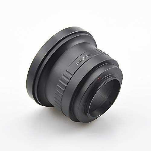 Compatible with P645 PK645 Lens to F X Mount Cameras X100, X10,X-S1,X-Pro1,X-E1,XF1,X20,X100S Camera,PK645 to FX Lens Adapter for Camera Pentax 645 to FX adapter