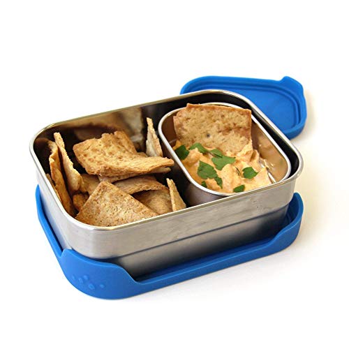 Ecolunchbox Splash Box and Pod Set with stainless steel bento boxes, leak-proof lunch and snack containers, eco-friendly design.