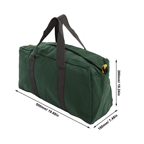 Zerodis 20-inch tool carrying bag, large capacity electrician hand tool bag with multiple pockets