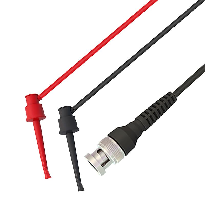 [Australia - AusPower] - Universal Oscilloscope Probe Kit, 100MHz Oscilloscope Clip Probes with Accessories Kit, 6PCS Test Lead Kit 