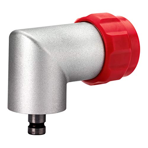 Metabo 627077000" Quick Change Angle Adapter, Green | Angle adapter with magnetic bit holder, clockwise / anti-clockwise rotation, tool-free assembly, for metabo LT Quick machines